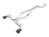 AWE Resonated Track Edition Exhaust for A90 Supra - 5" Diamond Black Tips - Primary